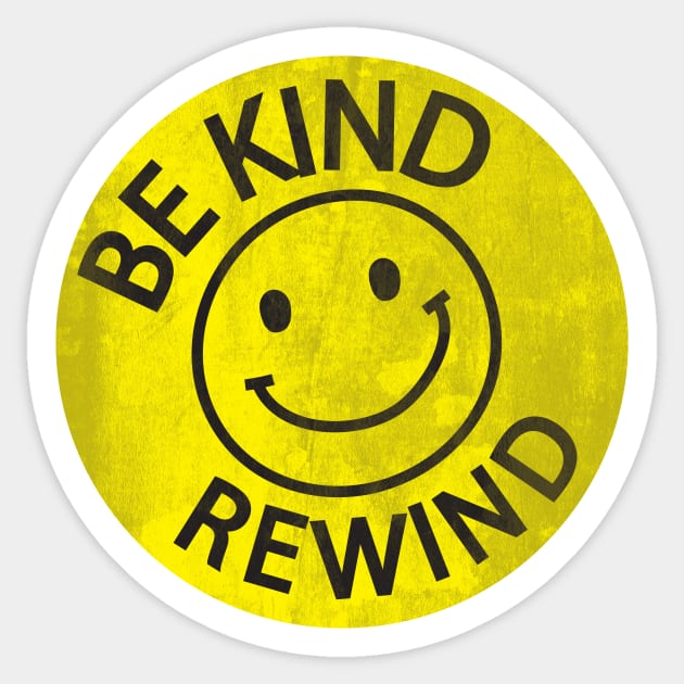 Be Kind Rewind Sticker by MondoDellamorto